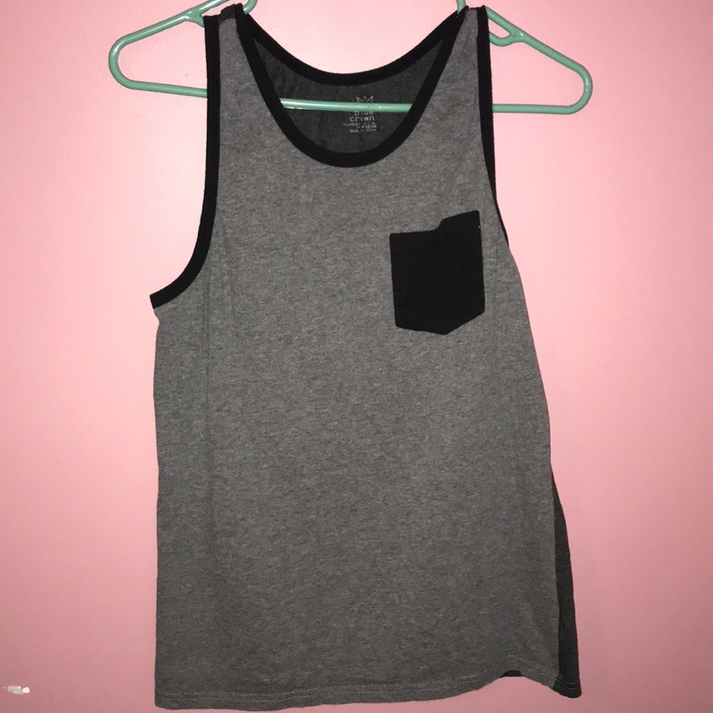 Blue Crown tank top